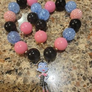 Vampirina bubblegum necklace